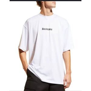 Balenciaga Men's Mesh swim T-shirt size Medium